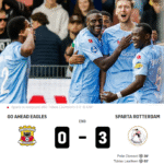 Sparta Rotterdam Crush Go Ahead Eagles with 3-0 Win – Clement Scores Stunning Goal